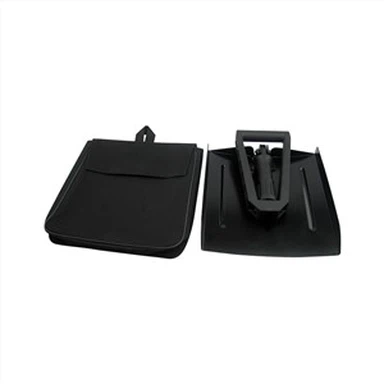 مجرفة قابلة للطي مع كيس من القماش