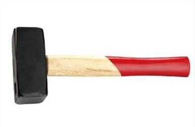 الثقيلة مقبض الخشب الميكانيكي رجم المطرقة