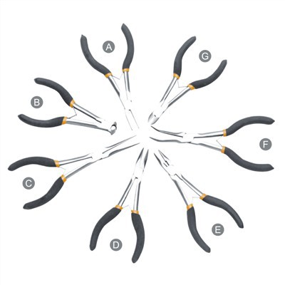 كماشة أنف بإبرة الفك المتوازية